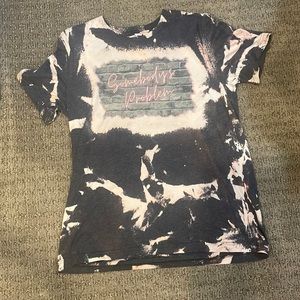 Bleached sublimation tee